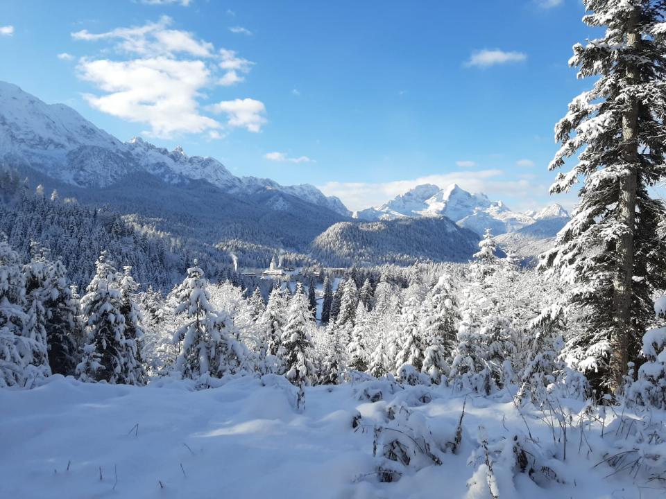 Winterbild Mittenwald